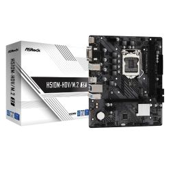 Asrock H510M-HDV/M.2 SE, Intel H510, 1200, Micro ATX, 2 DDR4, VGA, DVI, HDMI, M.2 Asrock H510M-HDV/M.2 SE, Intel H510, 1200, Micro ATX, 2 DDR4, VGA, DVI, HDMI, M.2